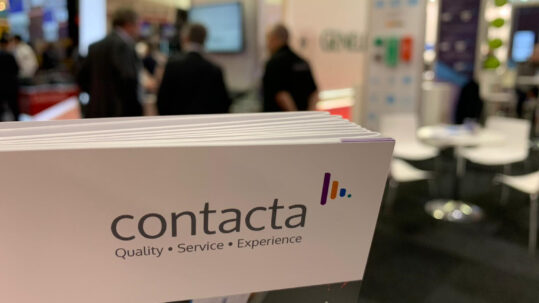 Contacta Inc brochures at trade show